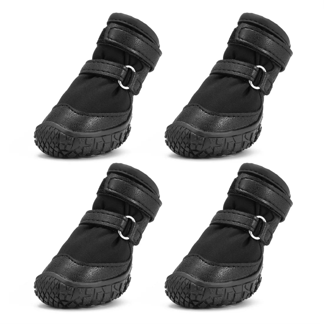 Black Shoes For Dogs Outdoor Durable Dog Shoes Non-Slip Boots For Small Breeds Dogs Teddy Pull Chihuahua Shoes Breathable