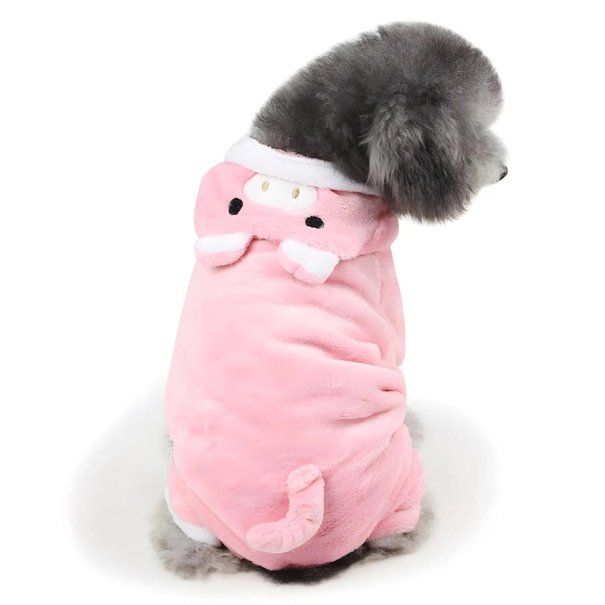 1 Piece of Piggy Pattern Pet Clothing for Kittens and Puppies - Cotton and Wool Knitted Fabric for Autumn and Winter Clothing Suitable for Small, Medium and Large Dogs PawPrint Treasures