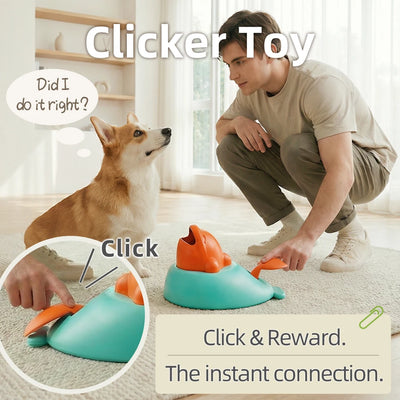 Interactive Pet Feeder Toy for Dogs Cats Slow Eating Puzzle Feeder with Whale Design Anxiety Relief IQ Training Treat Dispenser