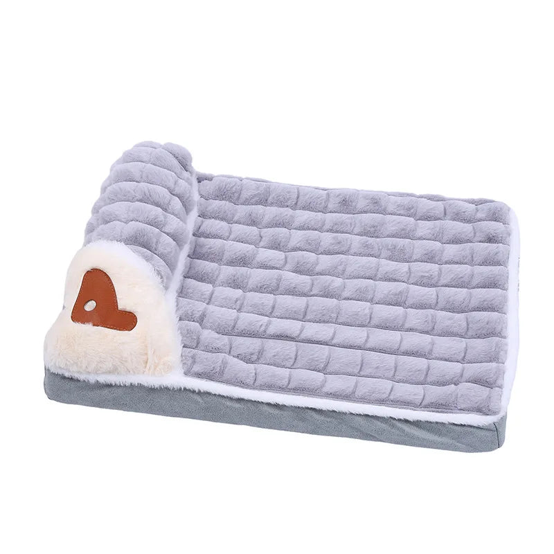 1pc Dog Mat, Four Seasons Universal Kennel, Sleeping Nest with Winter Removable and Washable Floor Mat, Dog Sleeping Mat