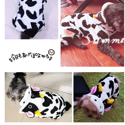 Pet Dog Clothes Soft Warm Fleece Dogs Jumpsuits Pet Clothing for Small Dogs Puppy Cats Hoodies Chihuahua Yorkshire Costume Coats PawPrint Treasures