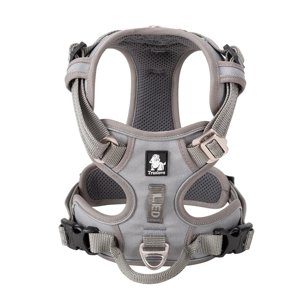 TRUE LOVE TLH5654 No Pull Dog Harness Nylon Reflective Adjustable Step-in Comfortable Pet Harness