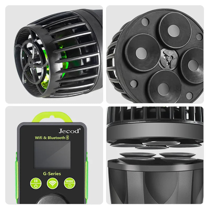 2026 Jebao Jecod Aquarium Vario Wavemaker Water Pump GMP Series Bluetooth APP Manual Controlled Coral Reef Fish Tank PawPrint Treasures