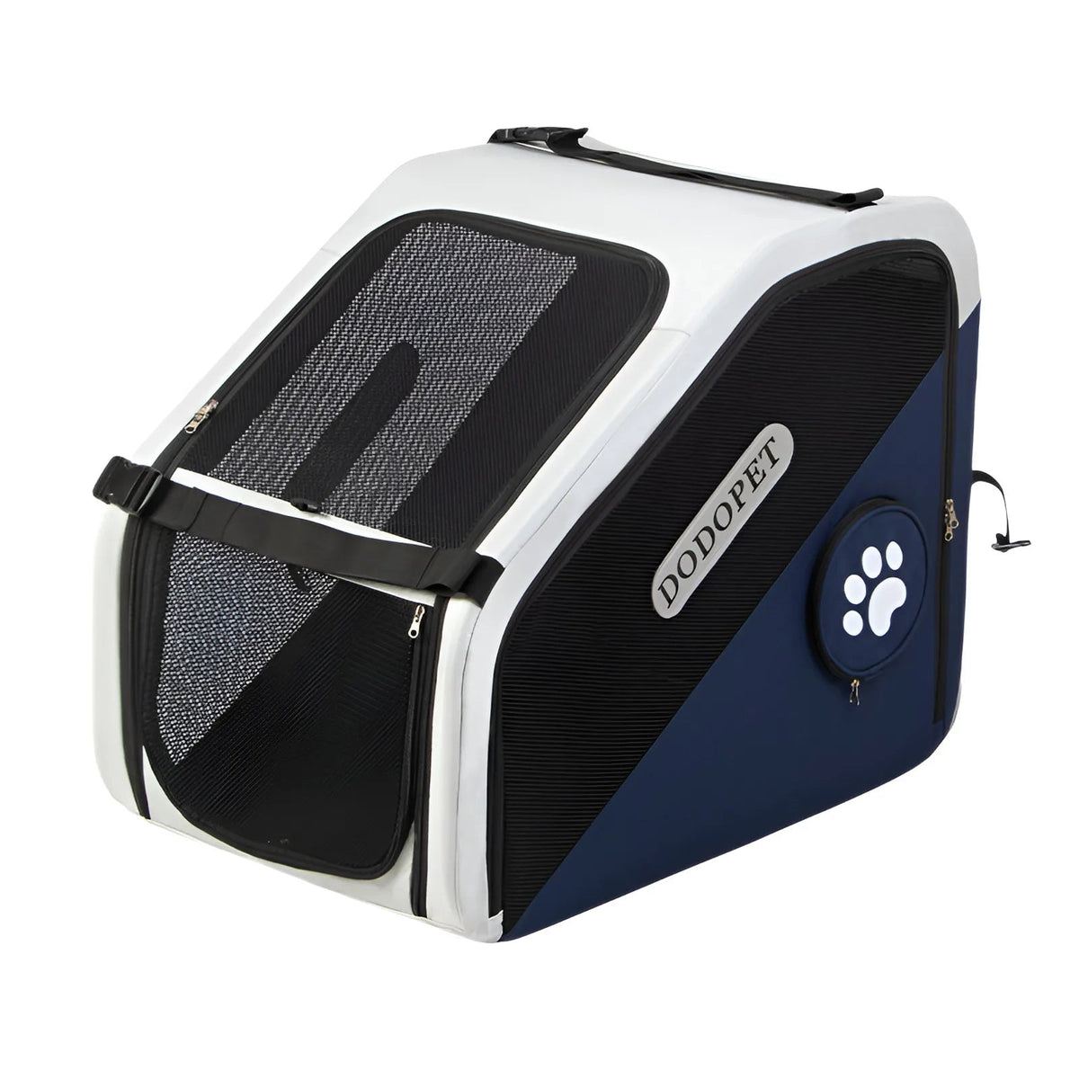 Pet Car Cage Safety Kennel Escape Prevention Cat and Dog Travel Fixed Dog Cage Portable and Breathable Pet Products PawPrint Treasures