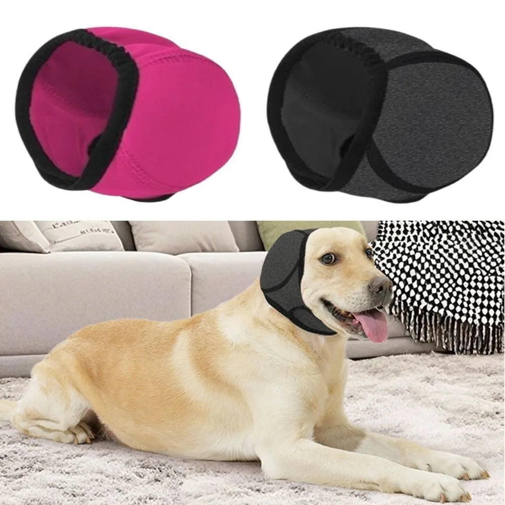 Hearing Protection Dog Calming Earmuff Noise Reduction Shock Proof Dog Soothing Headcover Waterproof Dog Ear Cover