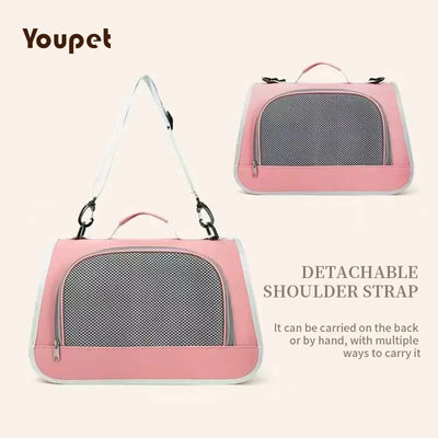 Pet Outing Portable Cat Dogs Handbag Summer Breathable Carrier Travel Puppy Kitten Single Shoulder Bag Pet Carrying Bag Supplie