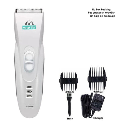 Electrical Pet Dog Hair Trimmers Professional Clippers Grooming Tool Rechargeable Cat Shavers Hair Cutter Dog Haircut CP6800