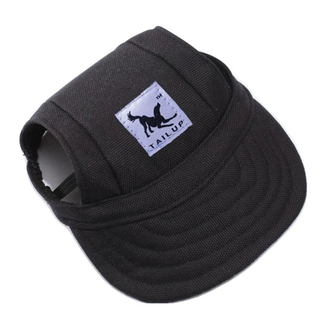 Summer Pet Dog Hat Cap Outdoor Dog Baseball Cap Canvas Small Dog Sunscreen Accessories