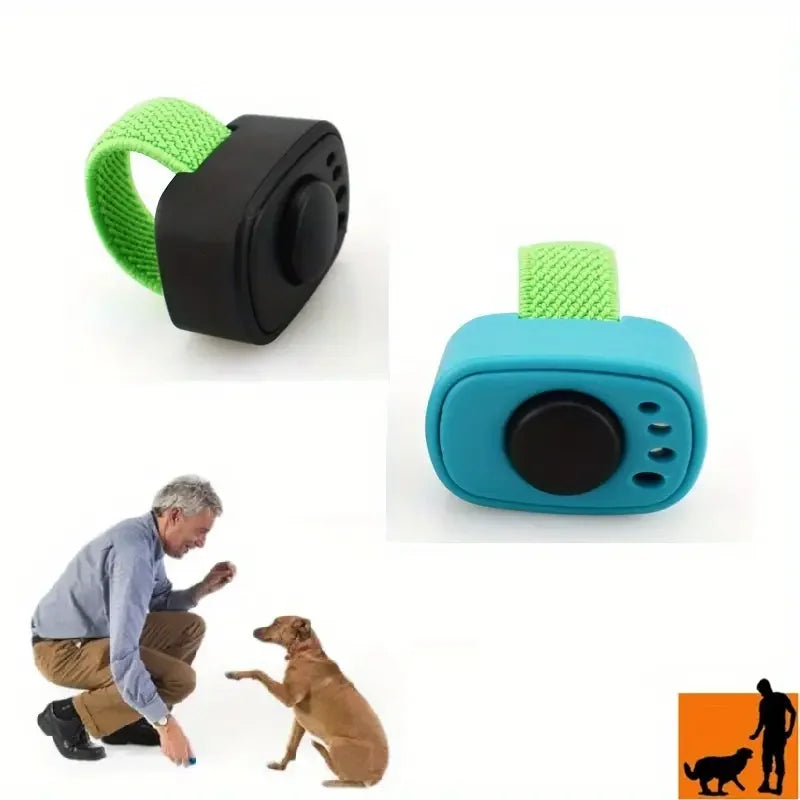 Interactive Sound Clicker Trainer for Thumb Training No Battery Portable & Durable for Dogs Cats Positive Reinforcement Train ﻿