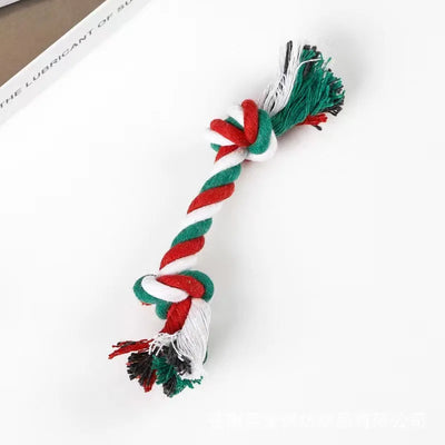 Dog Toy Pet Molar Bite-resistant Cotton Rope Knot for Small Dog Puppy Relieving Stuffy Cleaning Teeth Pet Chew Toys