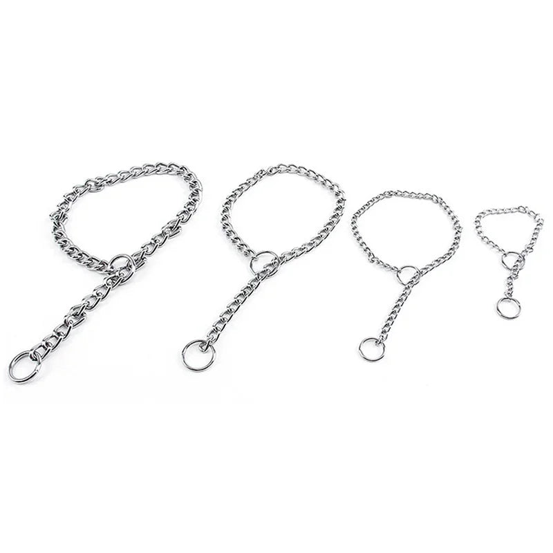 Pet Training Dog Choker Chain Collar All Sizes Guardian Gear Pet Accessories Choke Chain Collar Suitable Home Pet Supplies