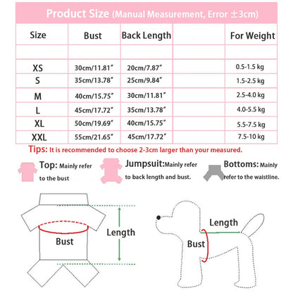 Pet Dog Clothes For Small Medium Dogs Cats Spring Summer Cool Interesting Outward Clothing Shirt For Puppy Chihuahua Yorkie Vest PawPrint Treasures