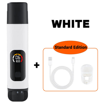 Pet Electric Nail Grinder Rechargeable Dog Paw Grooming Nail Clipper LED Light 6 Speeds Adjustable Cat Claw Nail Grinder