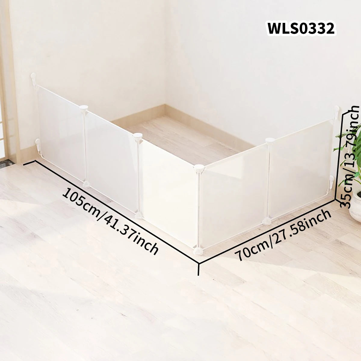 DIY Pet Cage for Home Use, Easy to Install and Disassemble, Dog Fence, Guinea Pig Isolation Net, Dog Cage, Cat Cage, Rabbit Enclosure, Freely Assembled, Turtle Activity Area Barrier Net, No Drilling Required PawPrint Treasures