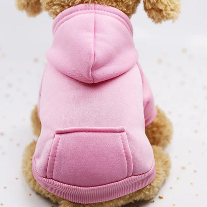 Pet Dog Clothes For Small Dogs Clothing Warm Clothing for Chihuahua Coat Puppy Outfit Pet Clothes for French Bulldog Hoodies PawPrint Treasures