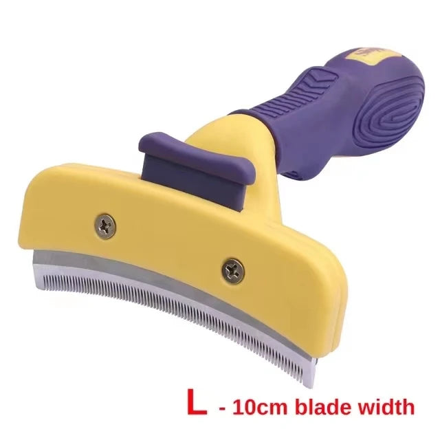 Pet Dog Hair Brush Dogs Cats Hair Remover Open Knotting Comb for Short and Long Hair Reduces Shedding and Detangling Tool