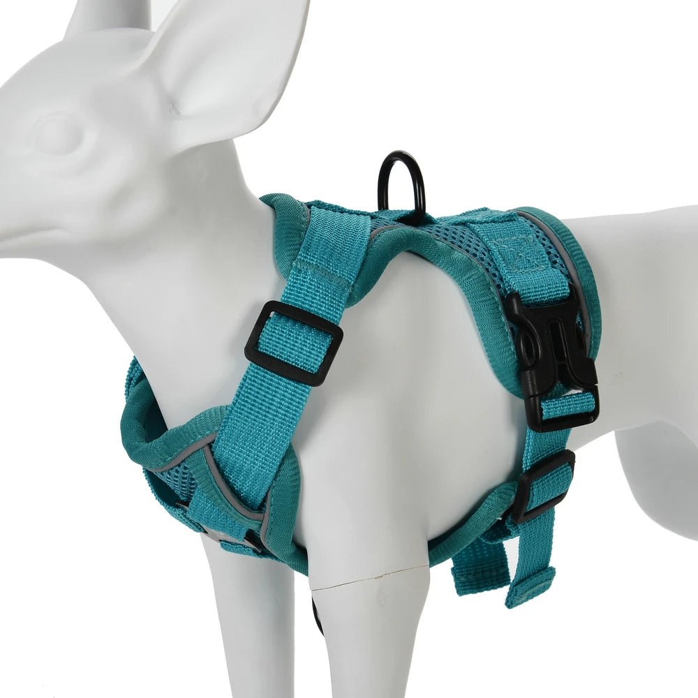 Pet Cat Chest Strap For Small Medium Dogs Cats Hiking Outdoor Kitten Adjustable Belt Rope Reflective Dog Leash Sphynx Supplies
