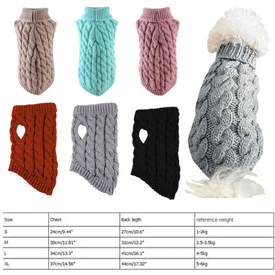 Puppy Clothes Sweater Clothing for Dog Sweaters Winter Dog Clothes for Medium Dog Pet Clothes XGMY01