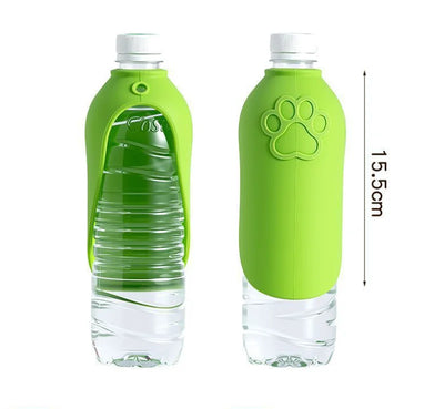 Portable Dog Water Bottle Leakproof Travel Water Dispenser Outdoor Drinking Cup Puppy Cat Pet Feeder Silicone Bowl Pet Supplies