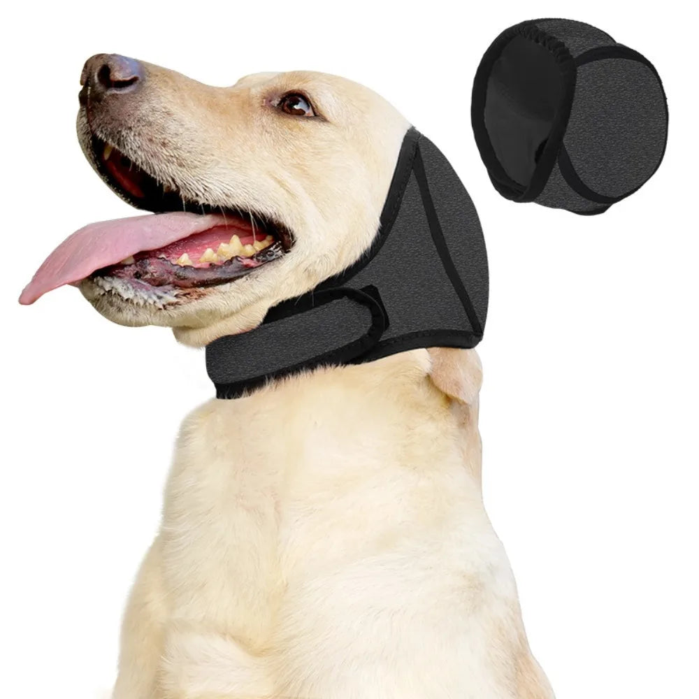 Hearing Protection Dog Calming Earmuff Noise Reduction Shock Proof Dog Soothing Headcover Waterproof Dog Ear Cover