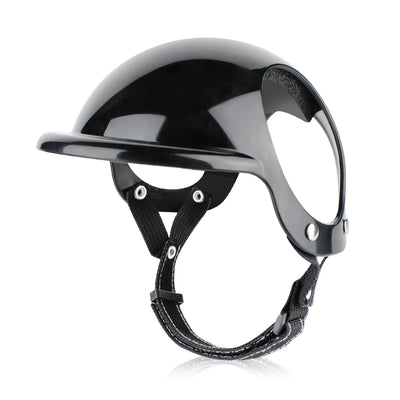 Pet Helmet Pink Dog Cat Wear Comfortable Motorbike Sports Outdoor Accessories Headwear Double Hole Adjustable Pet Supplies