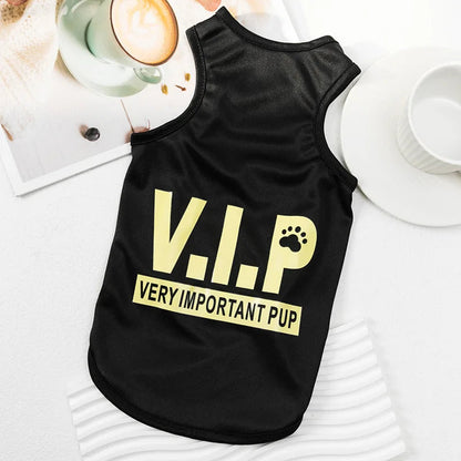 Pet Dog Clothes For Small Medium Dogs Cats Spring Summer Cool Interesting Outward Clothing Shirt For Puppy Chihuahua Yorkie Vest PawPrint Treasures