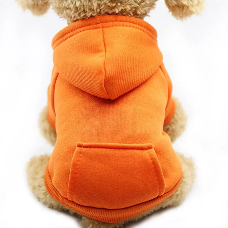 Pet Dog Clothes For Small Dogs Clothing Warm Clothing for Dogs Coat Puppy Outfit Pet Clothes for Large Dog Hoodies Chihuahua PawPrint Treasures