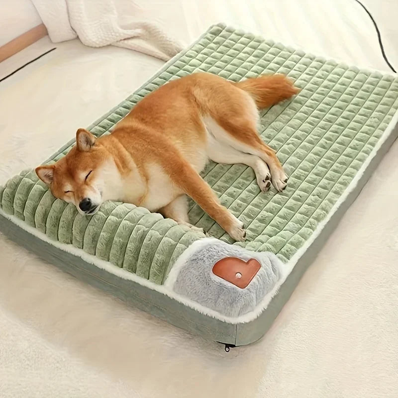 1pc Dog Mat, Four Seasons Universal Kennel, Sleeping Nest with Winter Removable and Washable Floor Mat, Dog Sleeping Mat