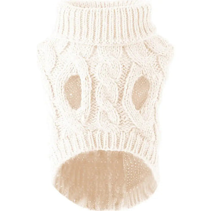 Pet Dog Clothes Sweater Fashion Autumn Winter Warm Dog Sweater Knitted Coat Knitwear for Small Puppy Clothing PawPrint Treasures