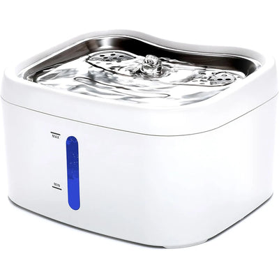 Tuya APP Cat Water Fountain 84 oz/2.5L Automatic Fountain Dog Water Fountain Suitable For Stainless Steel Pets Drinking Bowl