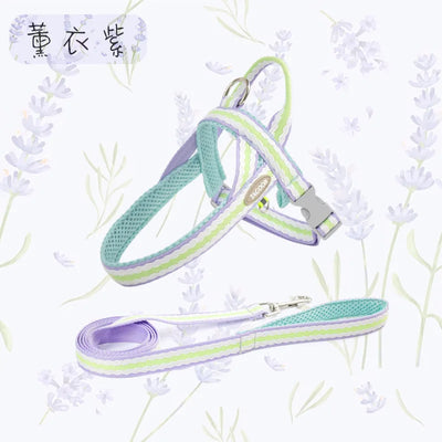 Dog Harness Collar Accessories Small Pet Neck Belt Lead Leash for Small  Dogs Collars  Breast Strap Puppy Adjustable Walking