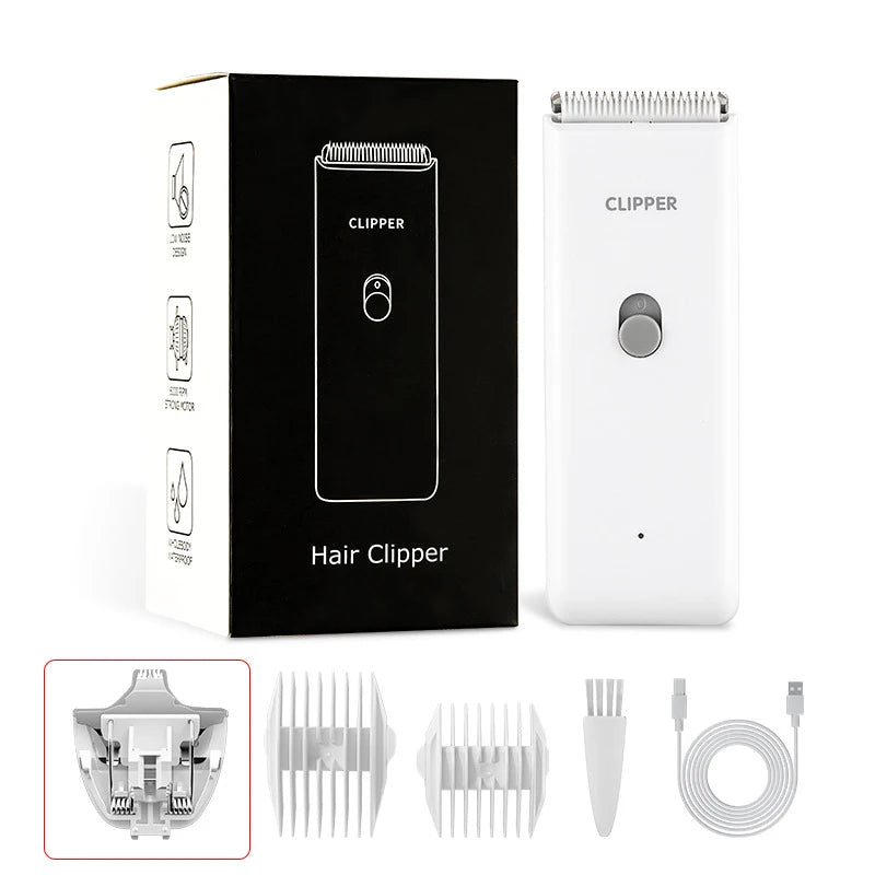 Small Dog Hair Clipper USB Rechargeable Pets Trimmer Cat Shaver Cutting Machine Puppy Carving Grooming Haircut Kit Low Noice
