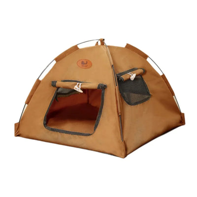 Portable Foldable Pet Cat Tent Closed Design Breathable Cat Sleep House Large Stable Pet Kennel Indoor Use