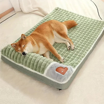 1pc Dog Mat, Four Seasons Universal Kennel, Sleeping Nest with Winter Removable and Washable Floor Mat, Dog Sleeping Mat