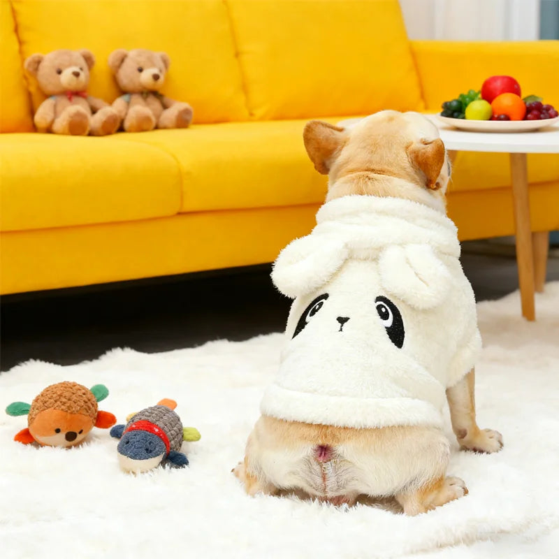 Fashionable Winter Pet Dog Clothes Dogs Coat Jacket  Perro French Bulldog Clothing Cute Dog Hoodie For Dogs Pets Clothing Pug PawPrint Treasures