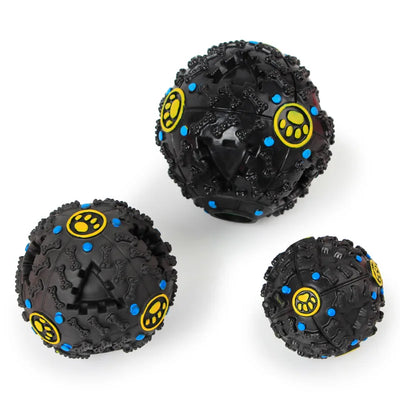 Candy Color Squall Ball Pet Food Dropping Ball Pet Puzzle the Toy Dog Toy Sounding Toy Squeaky Ball round