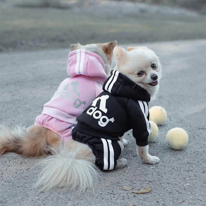Pet Clothes French Bulldog Dog Costume Pet Jumpsuit Pug Pets Dogs Clothing for Small Medium Dogs Puppy Outfit Hooded sweatshirt PawPrint Treasures