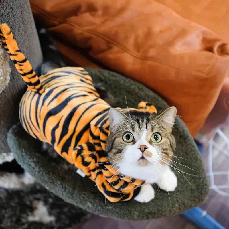 Coral Fleece Cosplay Costume for Pet  Clothing for Small Dogs Puppy Cats Clothes Chihuahua Yorkshire Costume Coat PawPrint Treasures