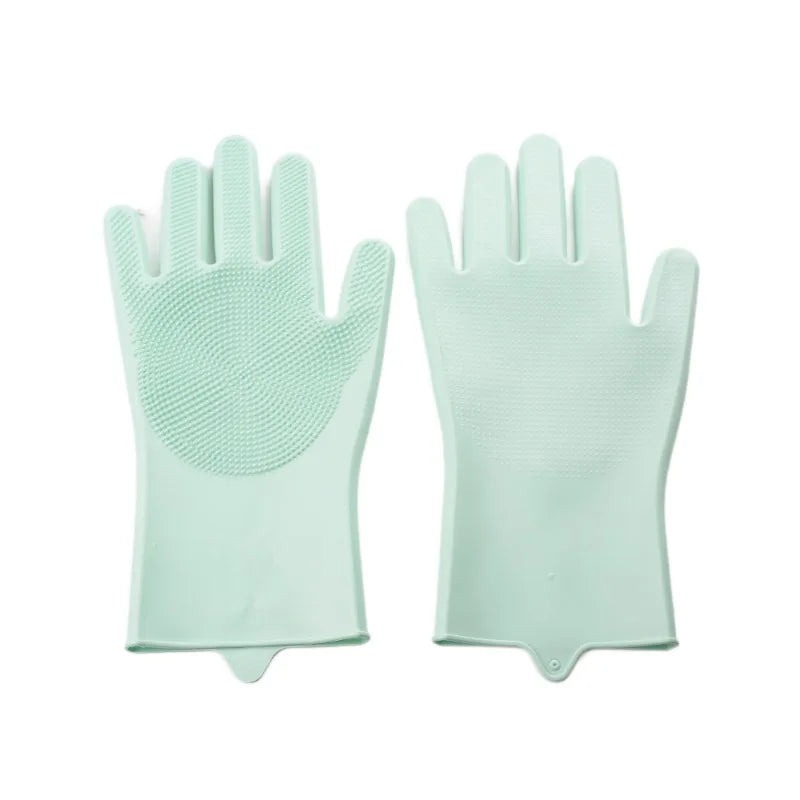 Pet Bathing Gloves for Dogs And Cats Thickened Anti-Scratch Bite Proof Shampooing Tool for Teddy Golden Retriever Bathing Gloves