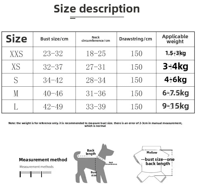 Vest-style Pet Chest Strap, Reflective and Breathable Dog Leash, Small and Medium-sized Cat Leash, Anti-lost