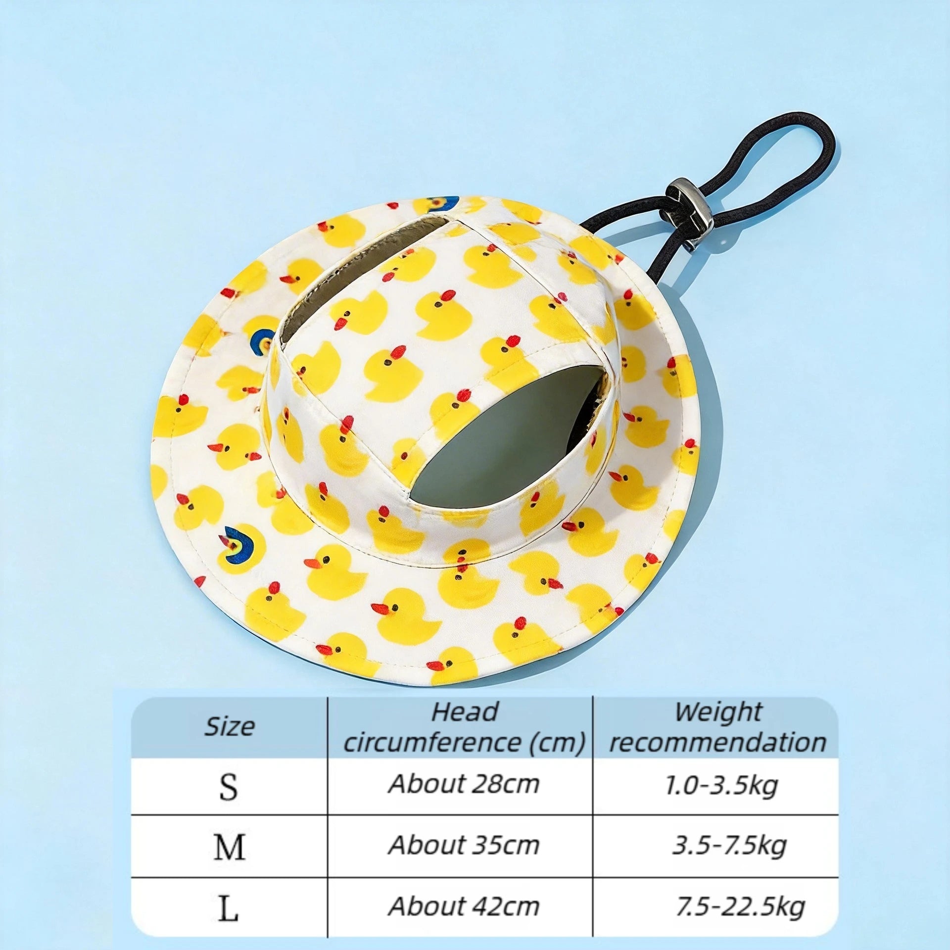Printed Pet Dog Hat Adjustable Cap for Small Medium Puppy Dogs Pug Corgi Dachshund Outdoor Walking Photo Party Costume Accessory