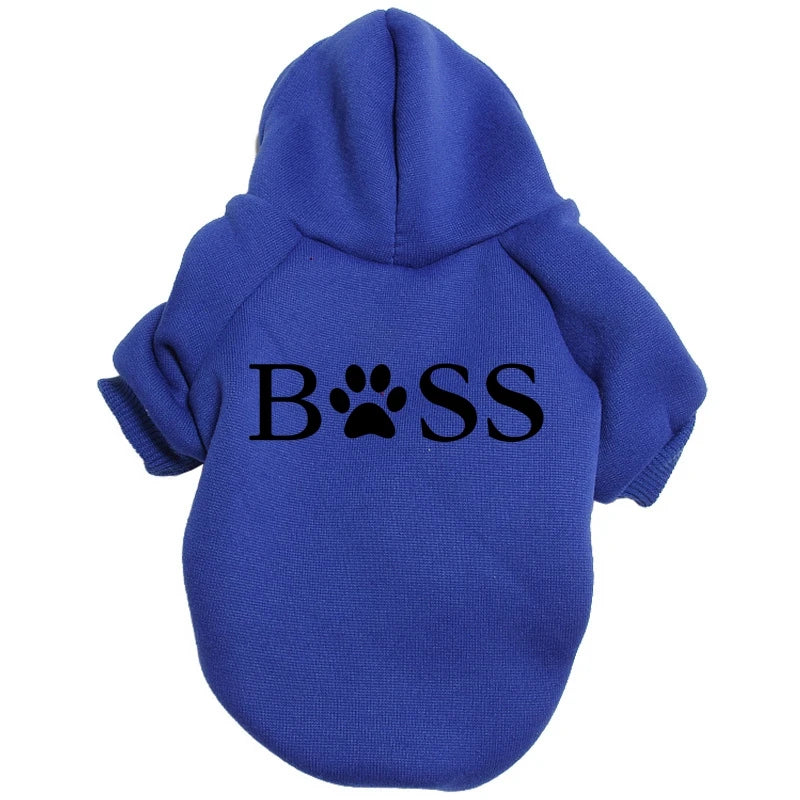 Pet Dog Clothes For Small Dogs Cat Clothing Warm Clothing For Dogs Coat Puppy Outfit Pet Clothes For Large Dog Hoodies Chihuahua PawPrint Treasures