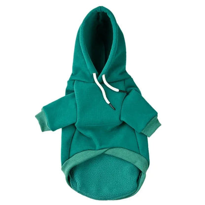 Dog Clothes Pet Dog Hoodie Small And Medium Dog Vest Outdoor Sweatshirt Bulldog Husky Warm Fleece Pet Clothing Puppy Cat Costume PawPrint Treasures