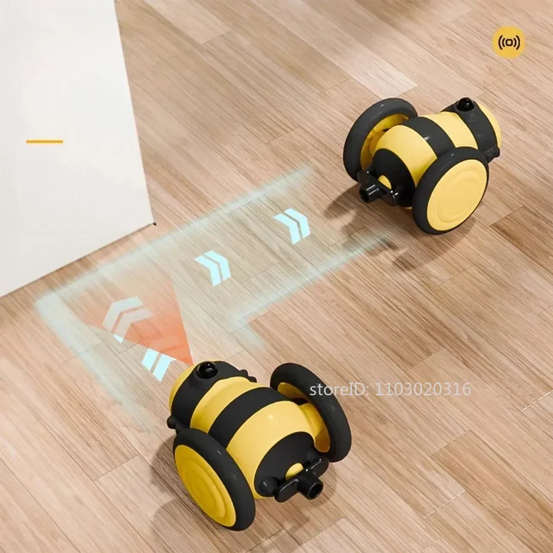 Electric Cat Toys Sports Car Cat Teaser Auto Intelligent Wakeup USB Rechargeable Boredom Reliever Smart Pet Toys Dog