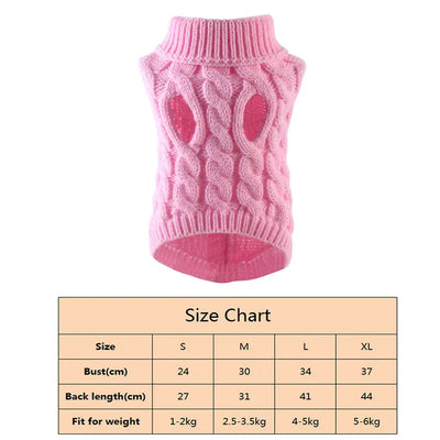 Puppy Clothes Sweater Clothing for Dog Sweaters Winter Dog Clothes for Medium Dog Pet Clothes XGMY01