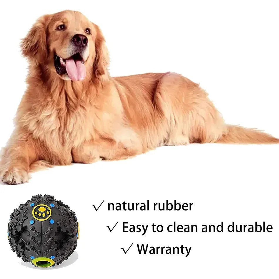 Candy Color Squall Ball Pet Food Dropping Ball Pet Puzzle the Toy Dog Toy Sounding Toy Squeaky Ball round