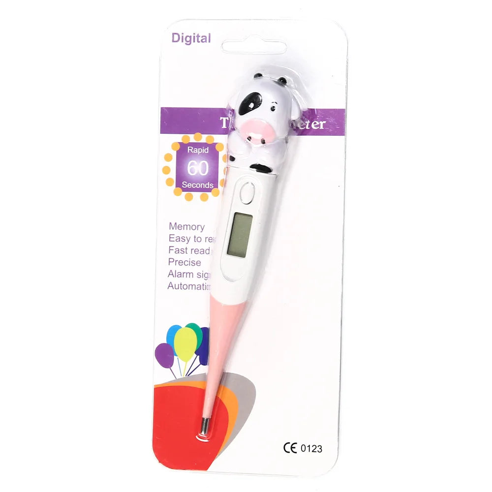 1PC Professional LED Pet Dog Cat Electronic Thermometer Safe Wet Dry Thermometer Veterinary Thermometer Pet Medical Equipment