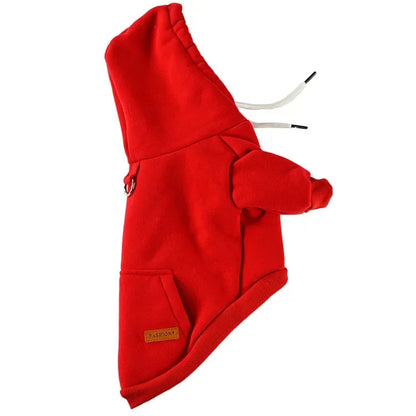 Dog Clothes Pet Dog Hoodie Small And Medium Dog Vest Outdoor Sweatshirt Bulldog Husky Warm Fleece Pet Clothing Puppy Cat Costume PawPrint Treasures