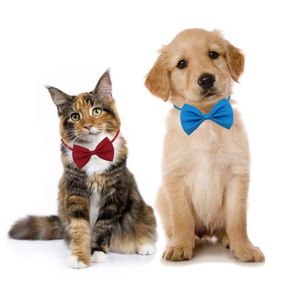 50pcs Dog Bows Mix Colors Wholesale Pet Grooming Accessories Rabbit Cat Dog Bow Tie Adjustable Bowtie Pet Products