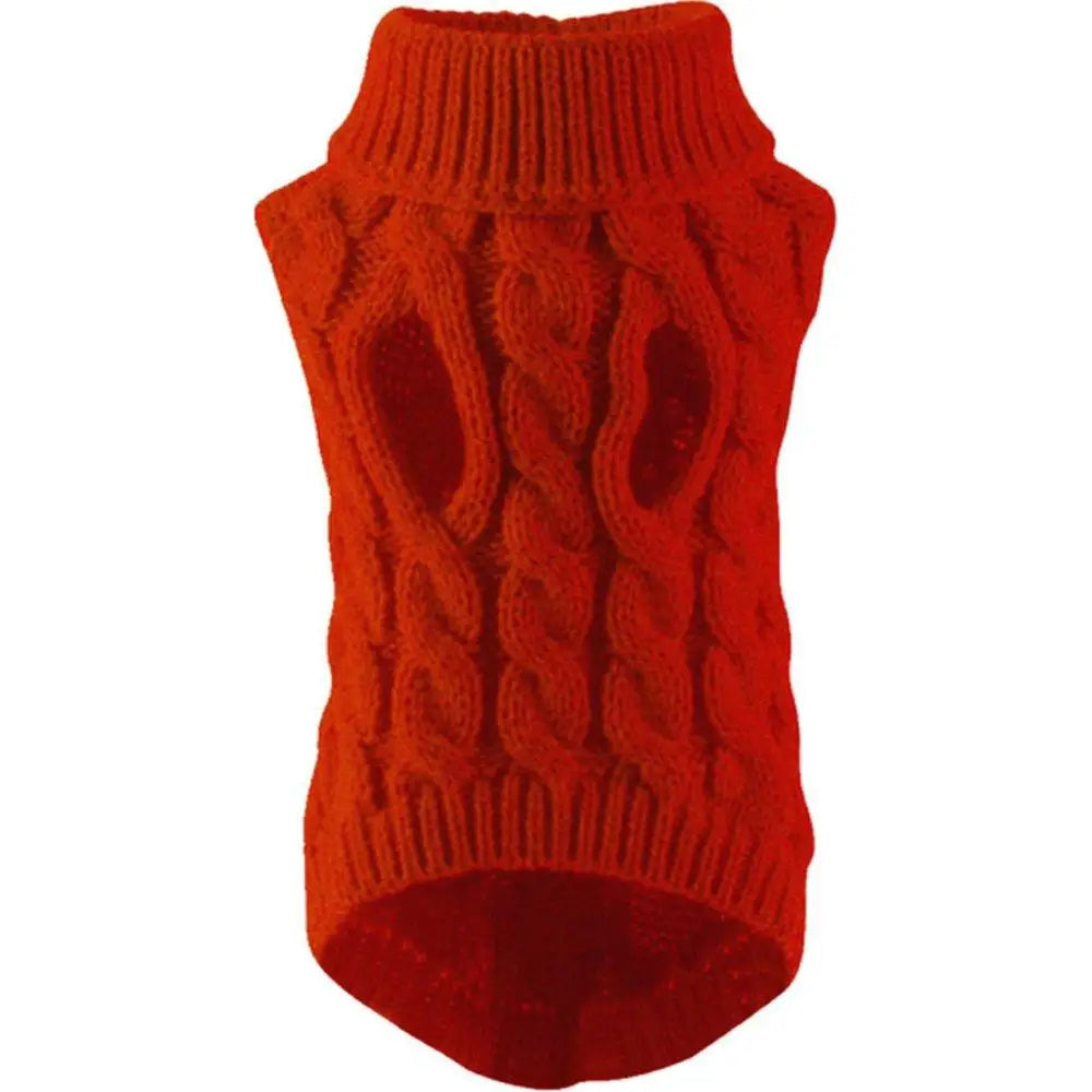 Pet Dog Clothes Sweater Fashion Autumn Winter Warm Dog Sweater Knitted Coat Knitwear for Small Puppy Clothing PawPrint Treasures